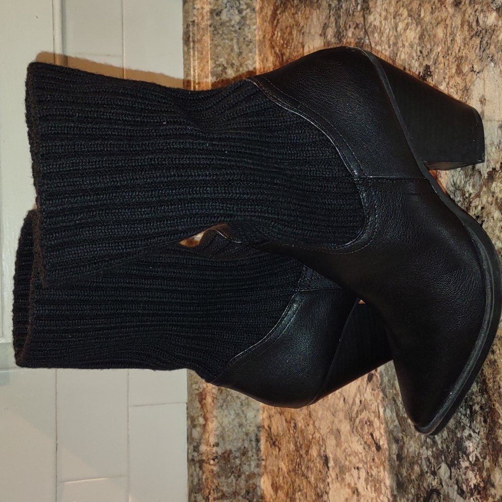 JustFab Mid-calf Sock Boots